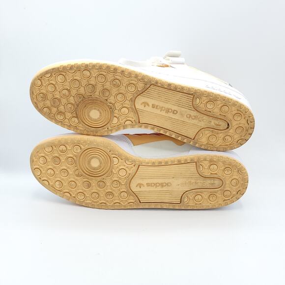 Adidas Forum Low Retro Shoe White Peach Sneaker GY5833 with strap men\'s size 11 main image 5